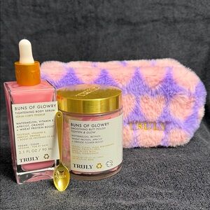 Truly Buns of Glowry Tightening Body Serum and Polish Set - NEW